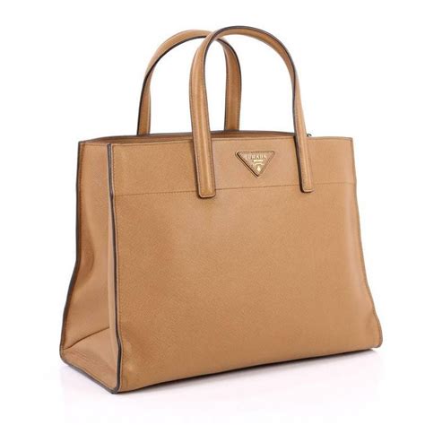 prada tote triple pocket convertible saffiano leather tan|Prada Soft Triple Pocket Convertible Tote Saffiano Leather .